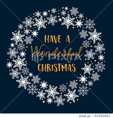 Merry Christmas and Happy new year card design 45403802