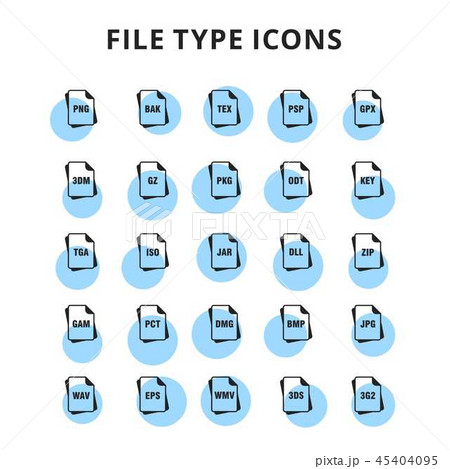 file type icons set file type icons set 45404095
