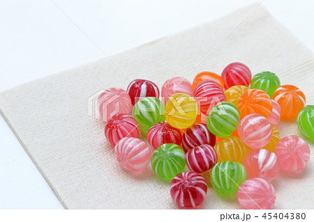 てまり飴の写真素材