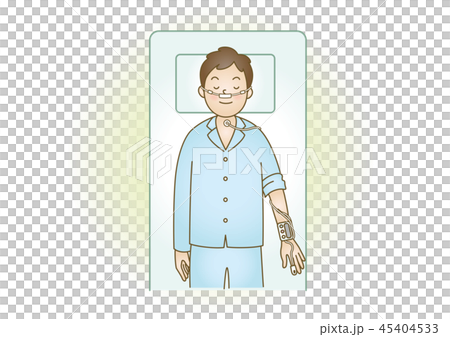 Medical illustration: Sleep apnea syndrome Medical illustration: Sleep apnea syndrome 45404533