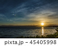 琵琶湖の夕陽 45405998