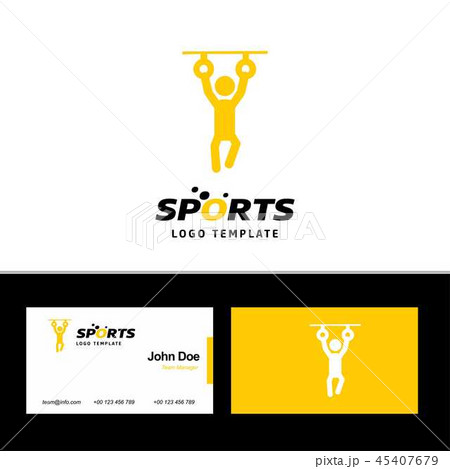 Business card of sports Business card of sports 45407679