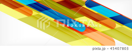 Abstract colorful lines, modern geometric background design Abstract colorful lines, modern geometric background design 45407803