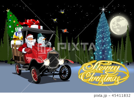 Vector Christmas card 45411832