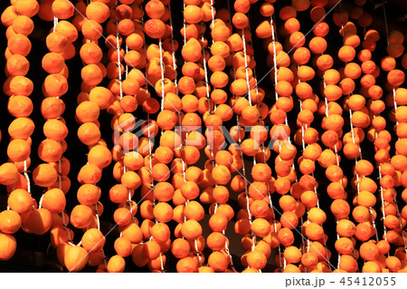 枯露柿(ころ柿)と古民家 甲州市 枯露柿(ころ柿)と古民家 甲州市 45412055