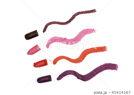 lipstick on the white background lipstick on the white background 45414167