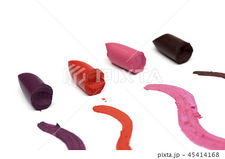 lipstick on the white background lipstick on the white background 45414168