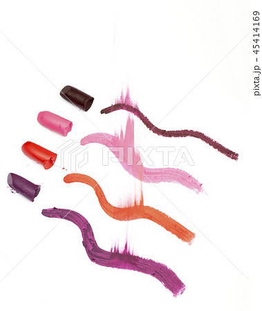 lipstick on the white background lipstick on the white background 45414169