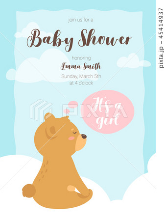 baby shower design template 45414937
