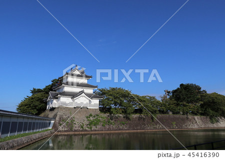 青空の新発田城 新潟県新発田市 45416390