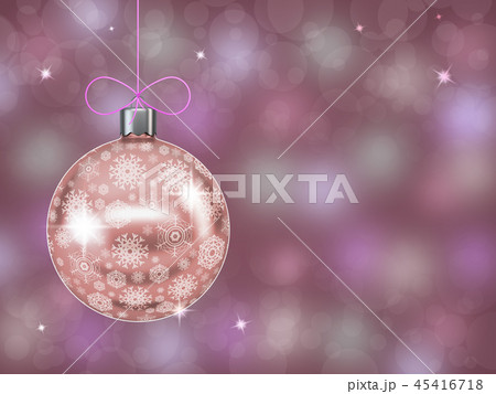 Christmas ball with snowflakes Christmas ball with snowflakes 45416718