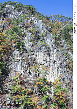 昇仙峡 御嶽昇仙峡 秋イメージ 紅葉 山岳 縦構図 昇仙峡 御嶽昇仙峡 秋イメージ 紅葉 山岳 縦構図 45416877