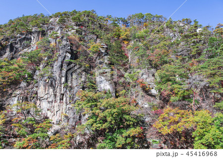 昇仙峡　御嶽昇仙峡　秋イメージ　紅葉　山岳　 45416968