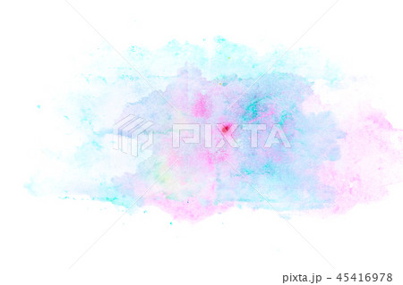 Abstract watercolor on white background 45416978