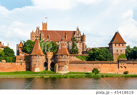 Malbork Castle, UNESCO world heritage in Pomerania, Poland Malbork Castle, UNESCO world heritage in Pomerania, Poland 45418619
