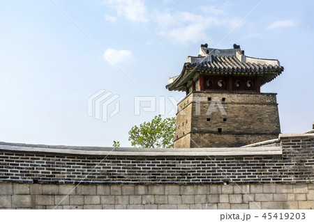 城壁 櫓 古城 45419203