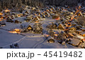 雪の白川郷 45419482