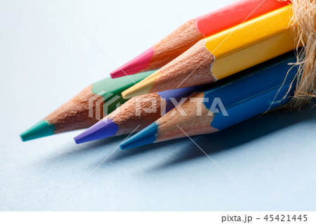 Bright sharp pencils are ready for drawing Bright sharp pencils are ready for drawing 45421445