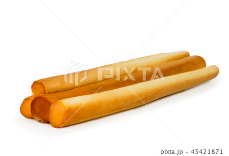 Sticks of smoked cheese closeup on a white Sticks of smoked cheese closeup on a white 45421871