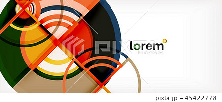 Vector abstract colorful circles background Vector abstract colorful circles background 45422778