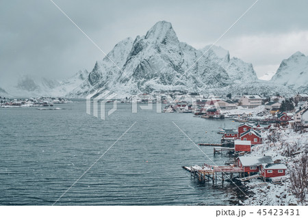 Reine fishing village, Norway 45423431