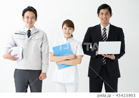 職業　白バック 45423903