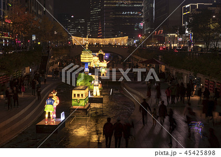 清渓川 中区 ソウル 45425898