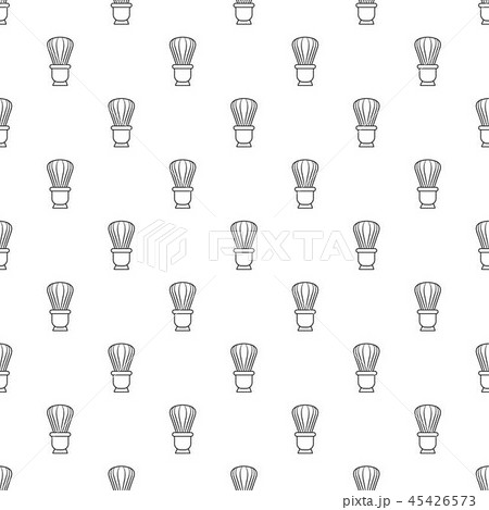 Shaving brush pattern vector seamless Shaving brush pattern vector seamless 45426573