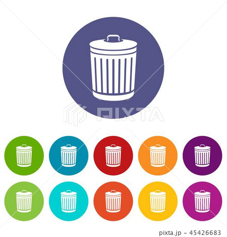 Bucket with cap icon, simple style Bucket with cap icon, simple style 45426683