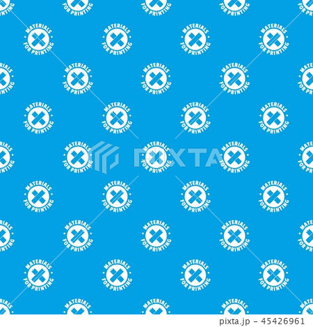 Materials for printing pattern vector seamless blue 45426961
