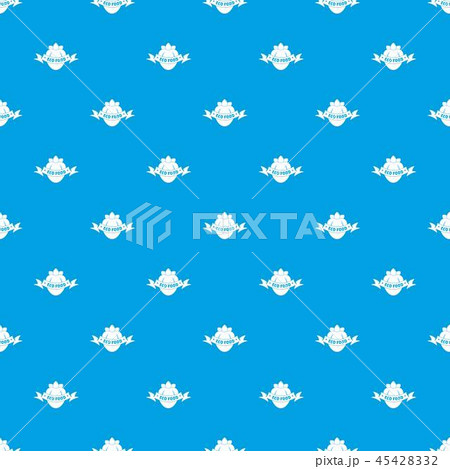 Eco fresh food pattern vector seamless blue 45428332