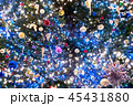 クリスマスイルミネーションの飾り 45431880