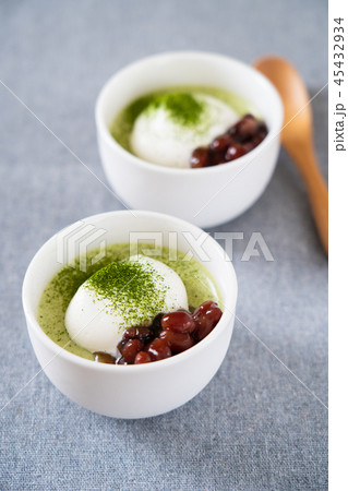 抹茶プリン 抹茶プリン 45432934