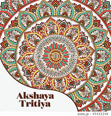 Mandala design, india ornament, pattern, henna 45433249