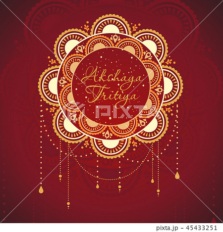 Mandala design, india ornament, pattern, henna 45433251