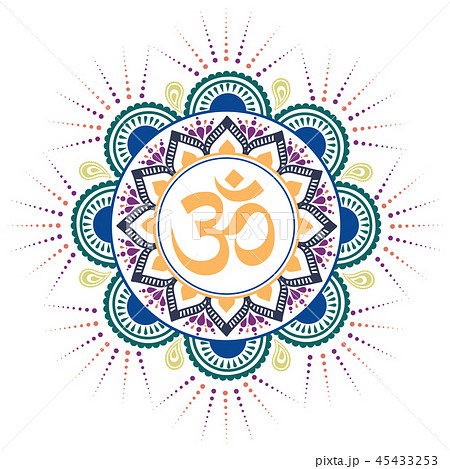 Mandala design, india ornament, pattern, henna 45433253