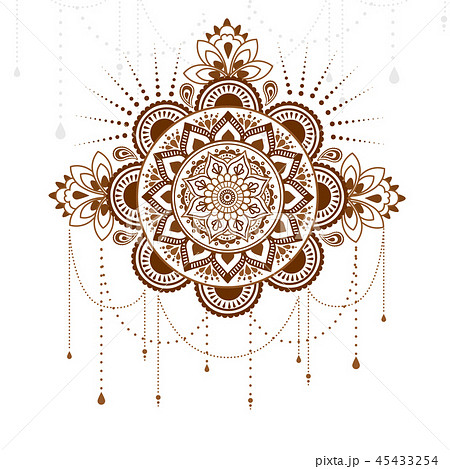 Mandala design, india ornament, pattern, henna Mandala design, india ornament, pattern, henna 45433254