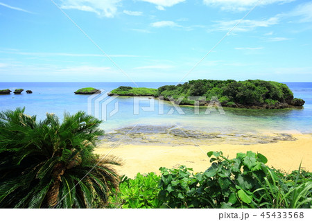 西表島　星砂の浜　 45433568