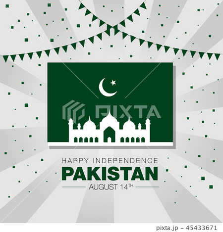 Pakistan dependence day celebrate vector template Pakistan dependence day celebrate vector template 45433671