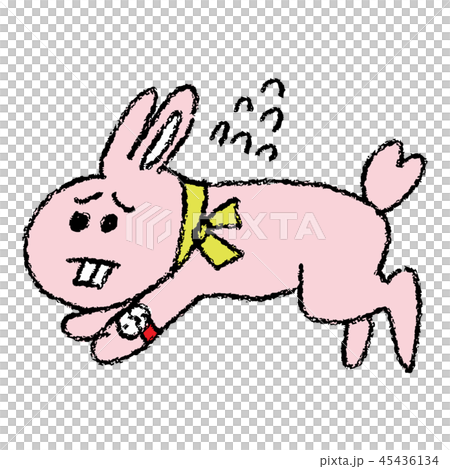 Rabbit to run - Stock Illustration [45436134] - PIXTA