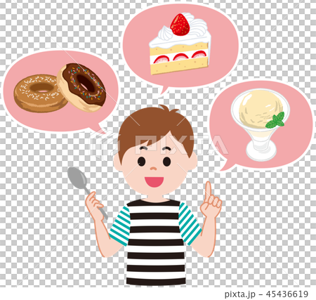 子供の好物　お菓子 45436619