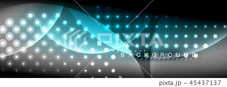 Vector blurred neon glowing circles with flowing and liquid light concept, energy magic fantastic Vector blurred neon glowing circles with flowing and liquid light concept, energy magic fantastic 45437137