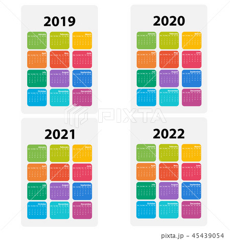 Calendar 2019,2020,2021 & 2022 template.Calendar  Calendar 2019,2020,2021 & 2022 template.Calendar  45439054