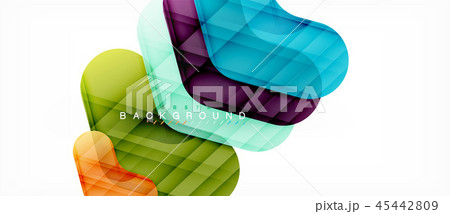 Colorful glossy arrows abstract background Colorful glossy arrows abstract background 45442809