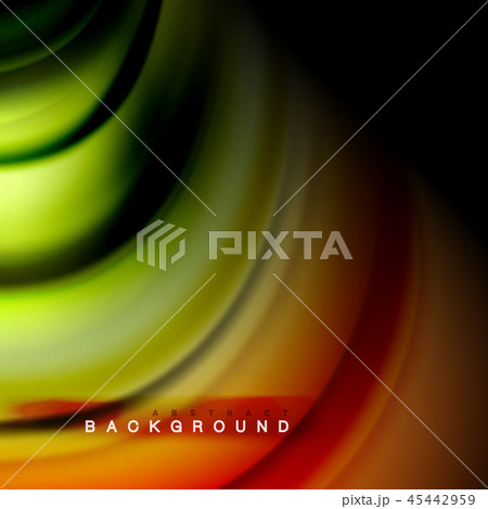 Background abstract - liquid color wave 45442959
