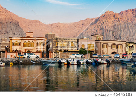 Khasab city in Musandam Oman 45445183