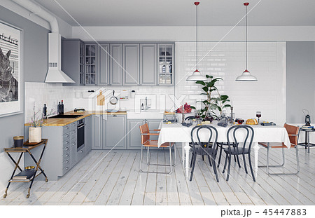 design kitchen interior. 45447883