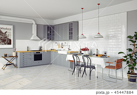 design kitchen interior. 45447884