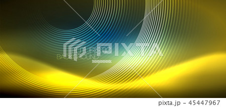 Neon glowing circles background Neon glowing circles background 45447967