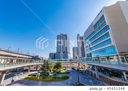 武蔵浦和駅西口の風景 武蔵浦和駅西口の風景 45451348